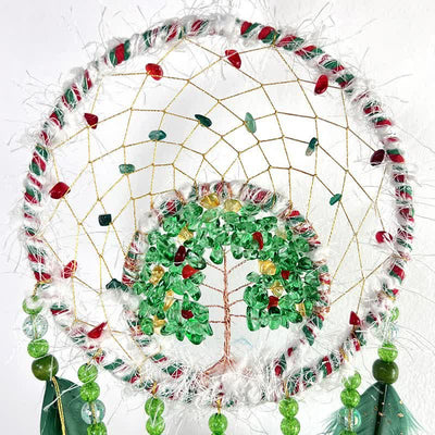 Olivenorma Peridot Christmas Decoration Dream Catcher