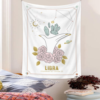 Olivenorma Magic Hand Tarot Zodiac Tapestry