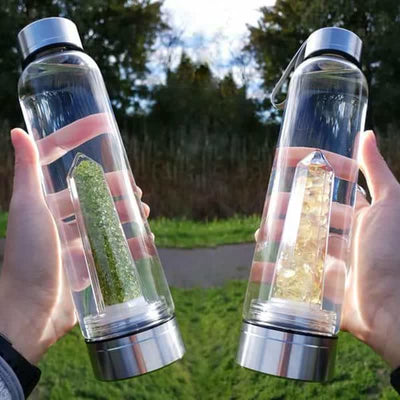 Olivenorma Crystal Elixir Water Bottle