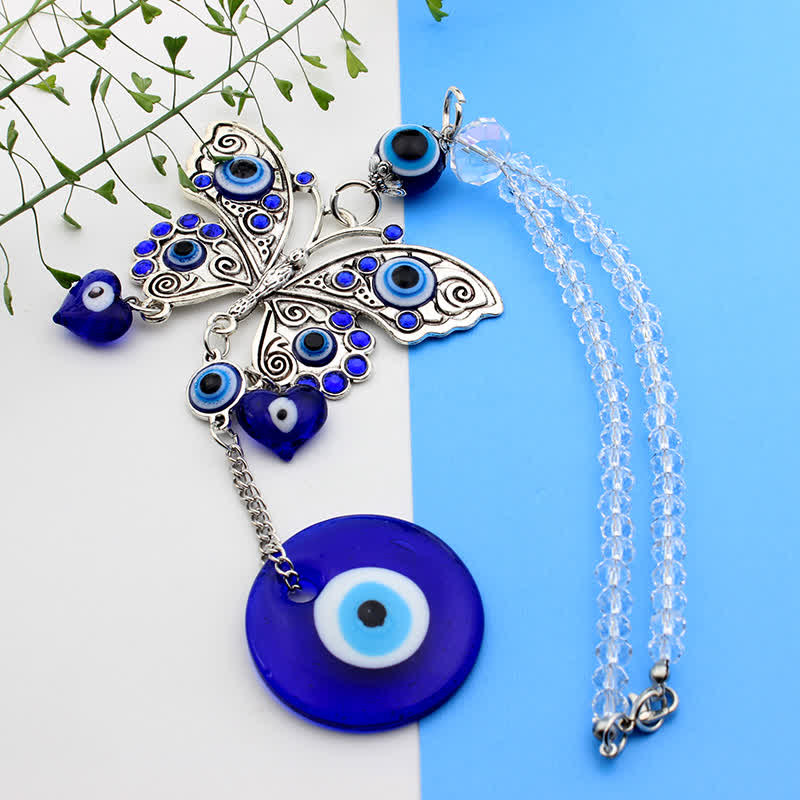 Olivenorma Evil Eye Butterfly Ornament Amulet Wall Decor