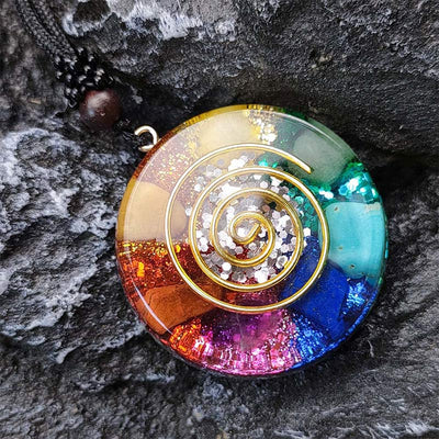 Olivenorma Chakra Orgone Necklace