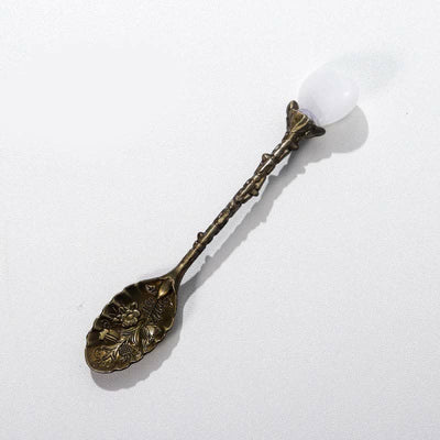 Olivenorma With Crystal Witches Herb Spoon Decoration