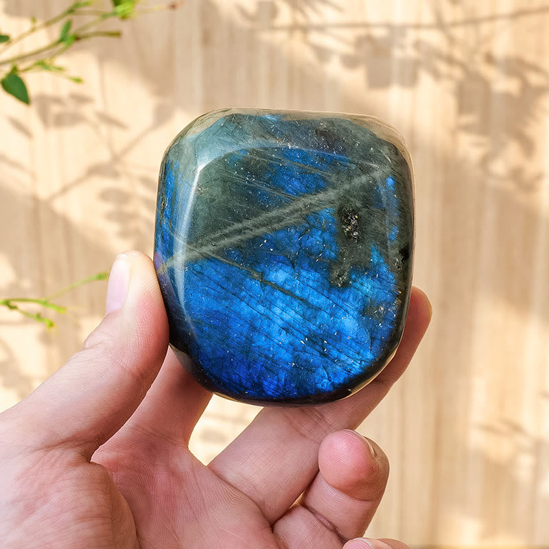 Olivenorma Natural Labradorite Rough Stone Gemstone Decoration