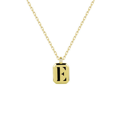 Olivenorma Customizable Gold Initial Necklace