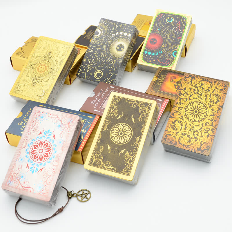 Olivenorma Delicate Gold Foil Tarot Card