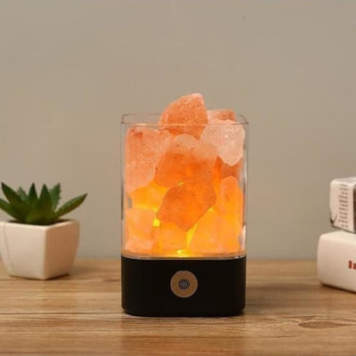 Olivenorma Natural Himalayan Pink Salt Atmosphere Lamp