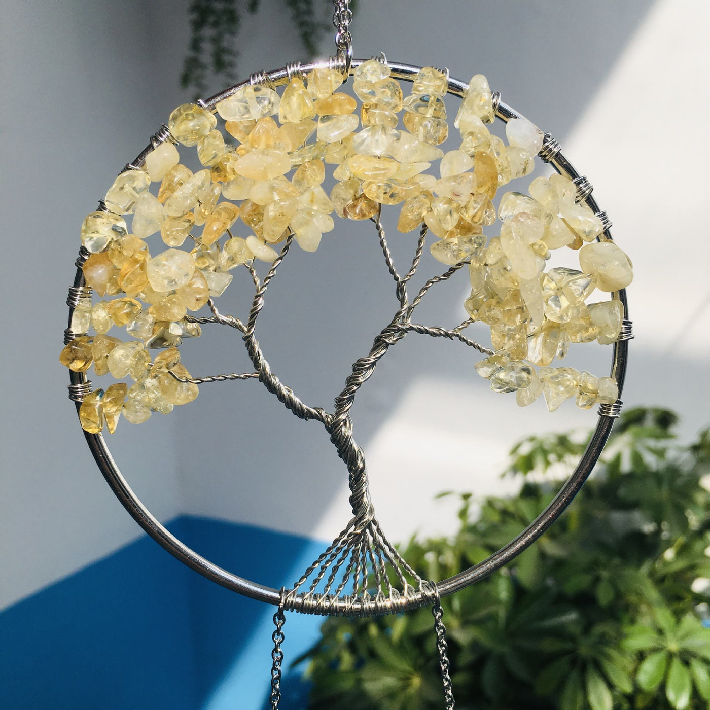 Olivenorma Tree of Life Butterfly Pendant Decor Ornament