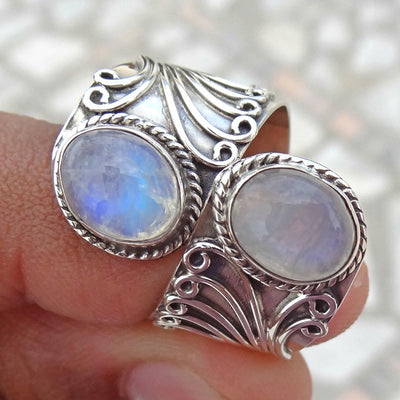 Olivenorma Creative Moonstone Ring