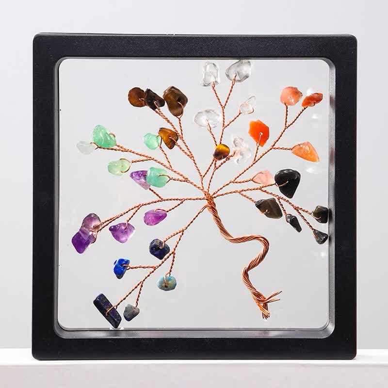 Olivenorma Chakra Crystal Lucky Tree Decoration