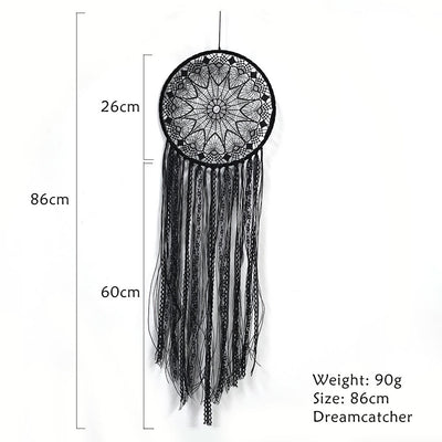 Olivenorma Evil Eye Woven Triangle Tassel Dream Catcher