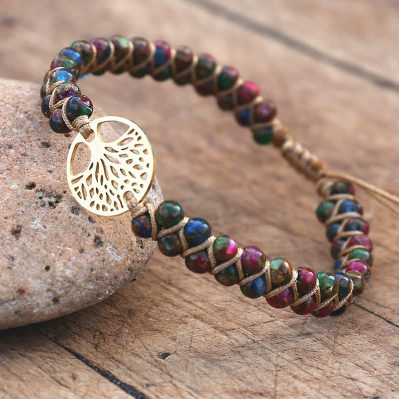 Olivenorma Spiritual Transformation & Evolution Stone Bracelet