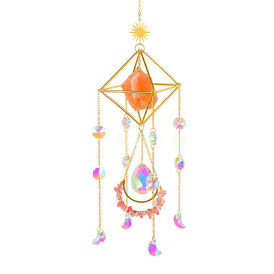 Olivenorma Rainbow Maker Crystal Suncatcher Gemstone Ornament