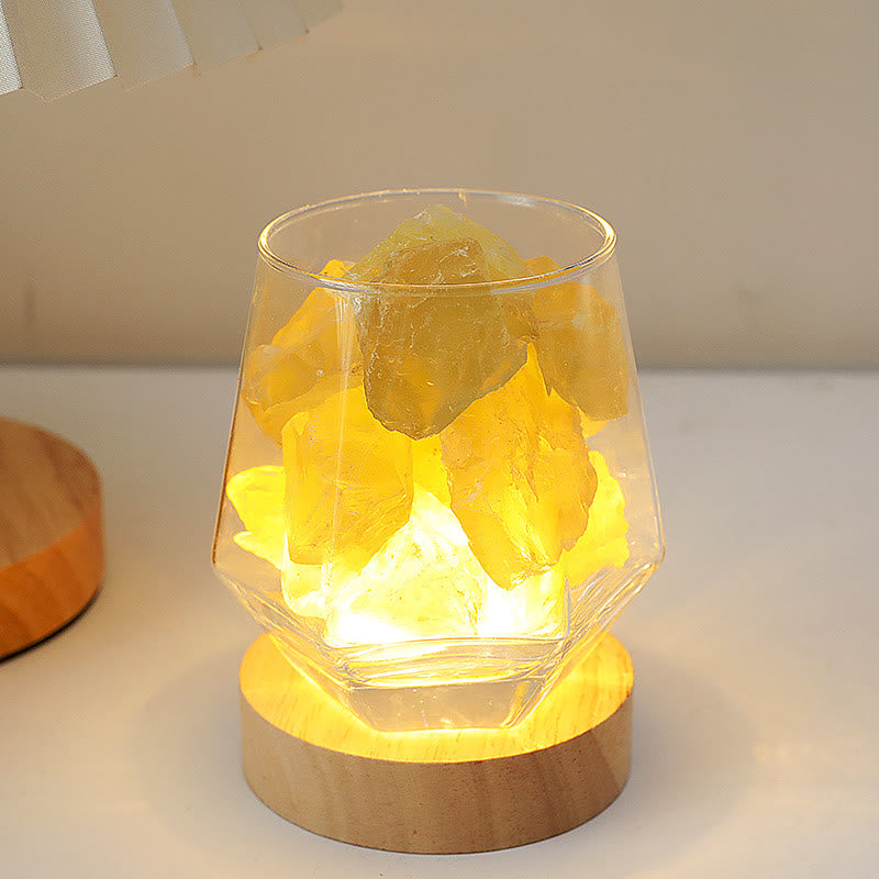 Olivenorma Indoor Crystal Aromatherapy Stone Lampz