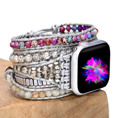 Olivenorma Emperor Stone Apple Watch Strap Wrap Bracelet