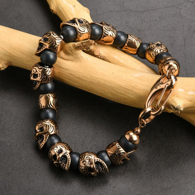 Olivenorma Natural Tiger Eye Handmade 925 Sterling Silver Bracelet