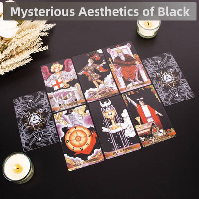 Olivenorma Black Triangle Evil Eye Tarot Deck Cards