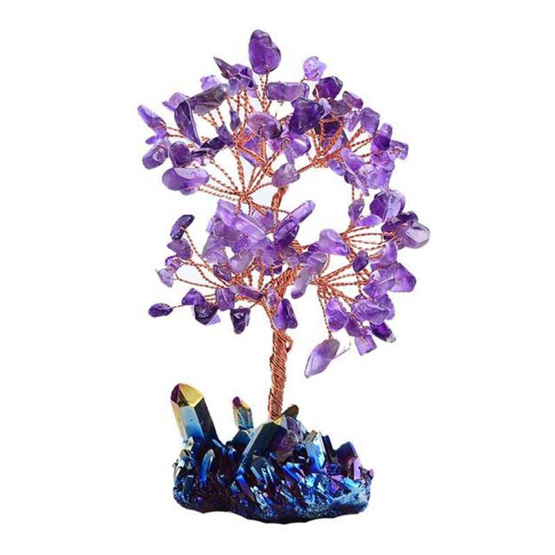 Olivenorma Amethyst Orgone Meditation Feng Shui Tree Of Purification