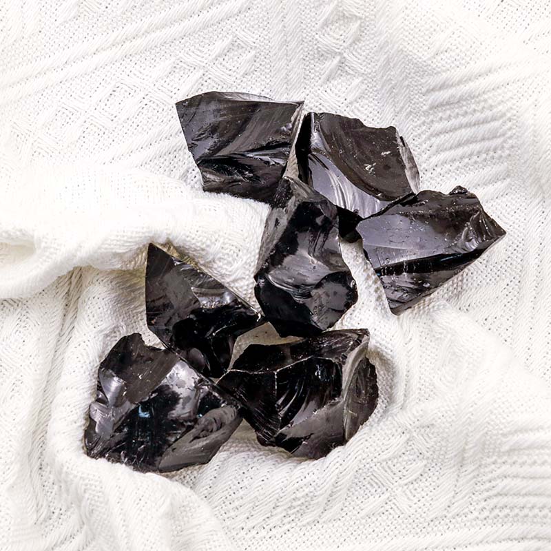 Olivenorma Obsidian Natural Raw Stone