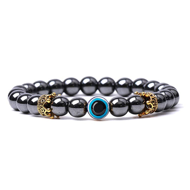 Olivenorma Turquoise With Evil Eye Protection Bracelet