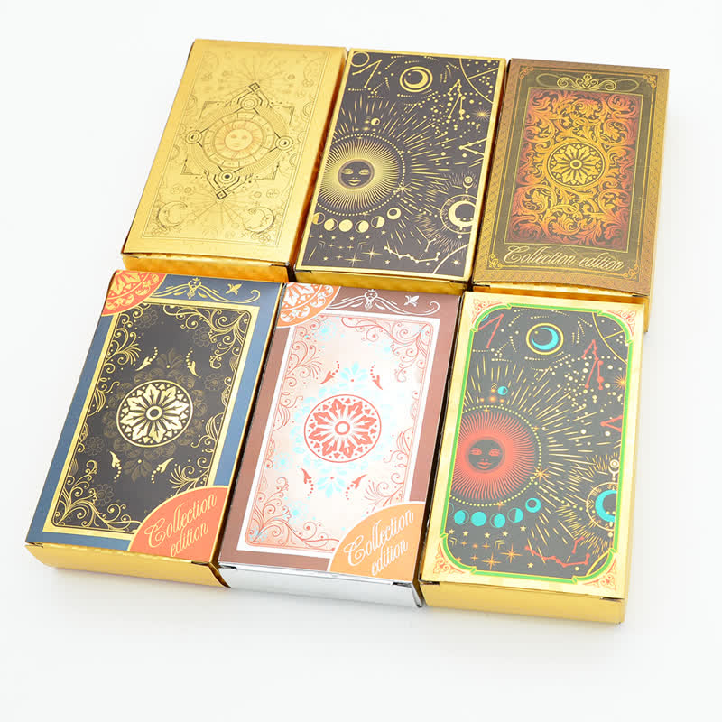 Olivenorma Delicate Gold Foil Tarot Card