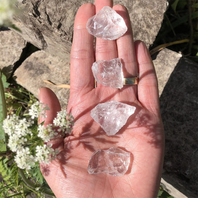 Olivenorma Large Raw Clear Crystal Crystal Natural Stone