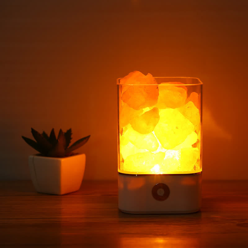 Olivenorma Natural Himalayan Pink Salt Atmosphere Lamp