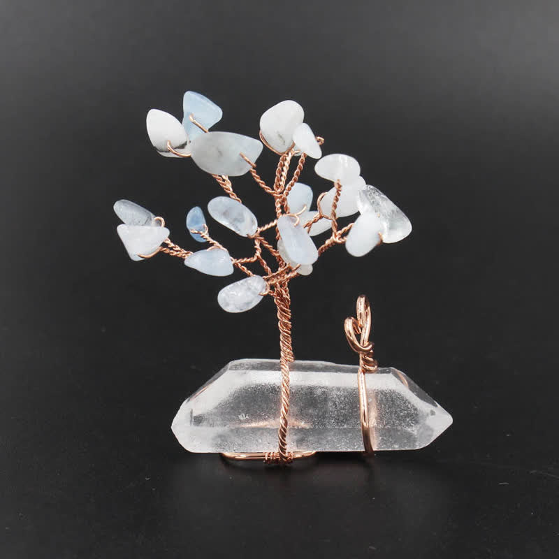 Olivenorma Tree Of Life Healing Crystal Gemstone Decoration