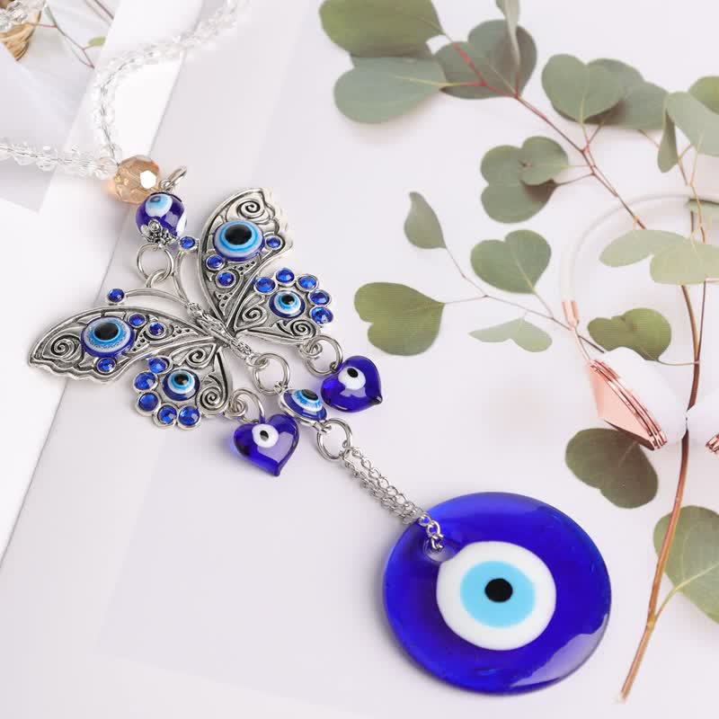 Olivenorma Evil Eye Butterfly Ornament Amulet Wall Decor