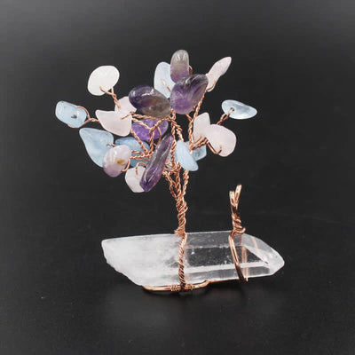 Olivenorma Tree Of Life Healing Crystal Gemstone Decoration