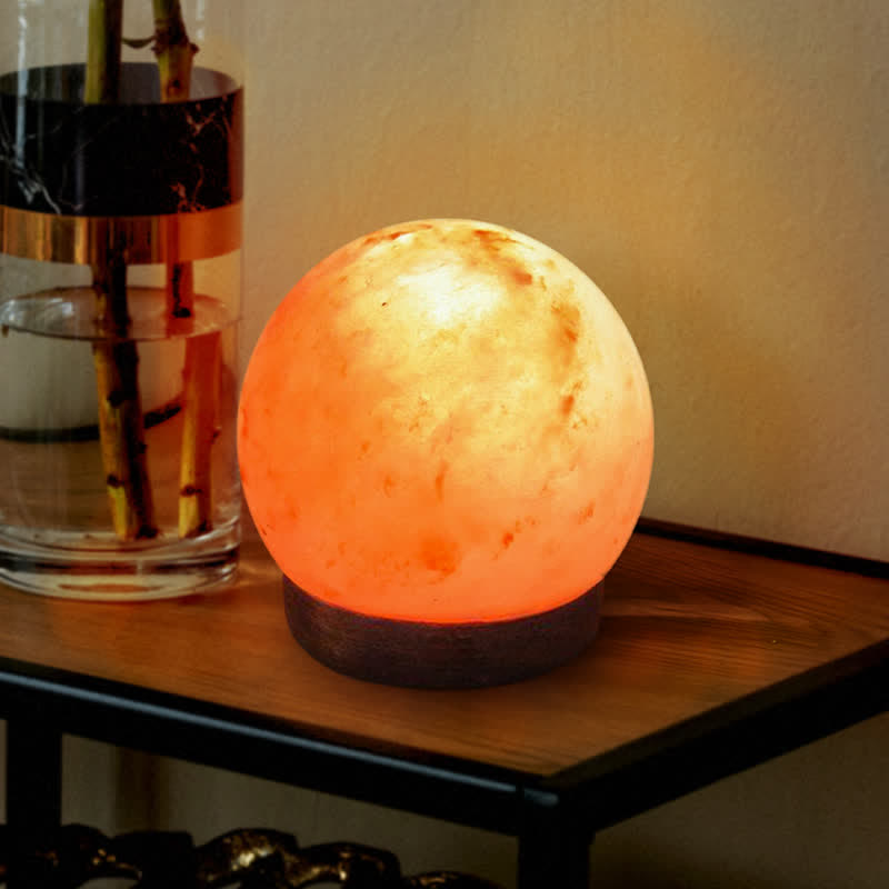 Olivenorma Ball Shape Himalayan Pink Salt Lamp