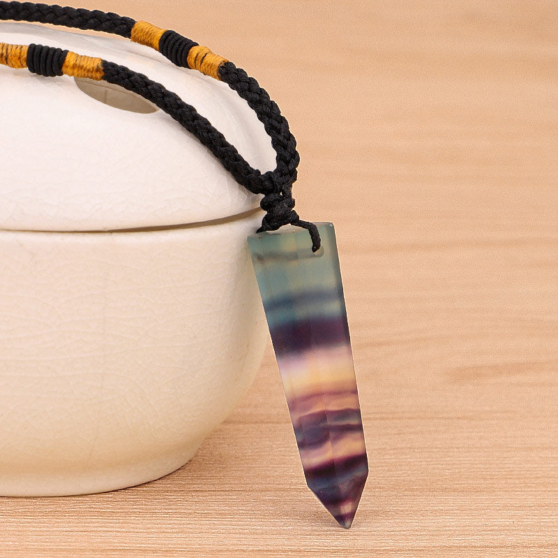 Olivenorma Fluorite Alleviate Anxiety Necklace