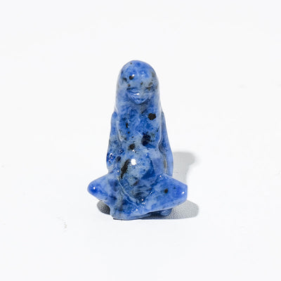 Olivenorma Natural Rough Stone Goddess Gaia Carving Gemstone Decoration