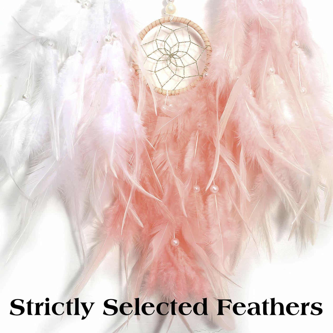 Olivenorma Indian Style Three Ring Feather Dream Catcher