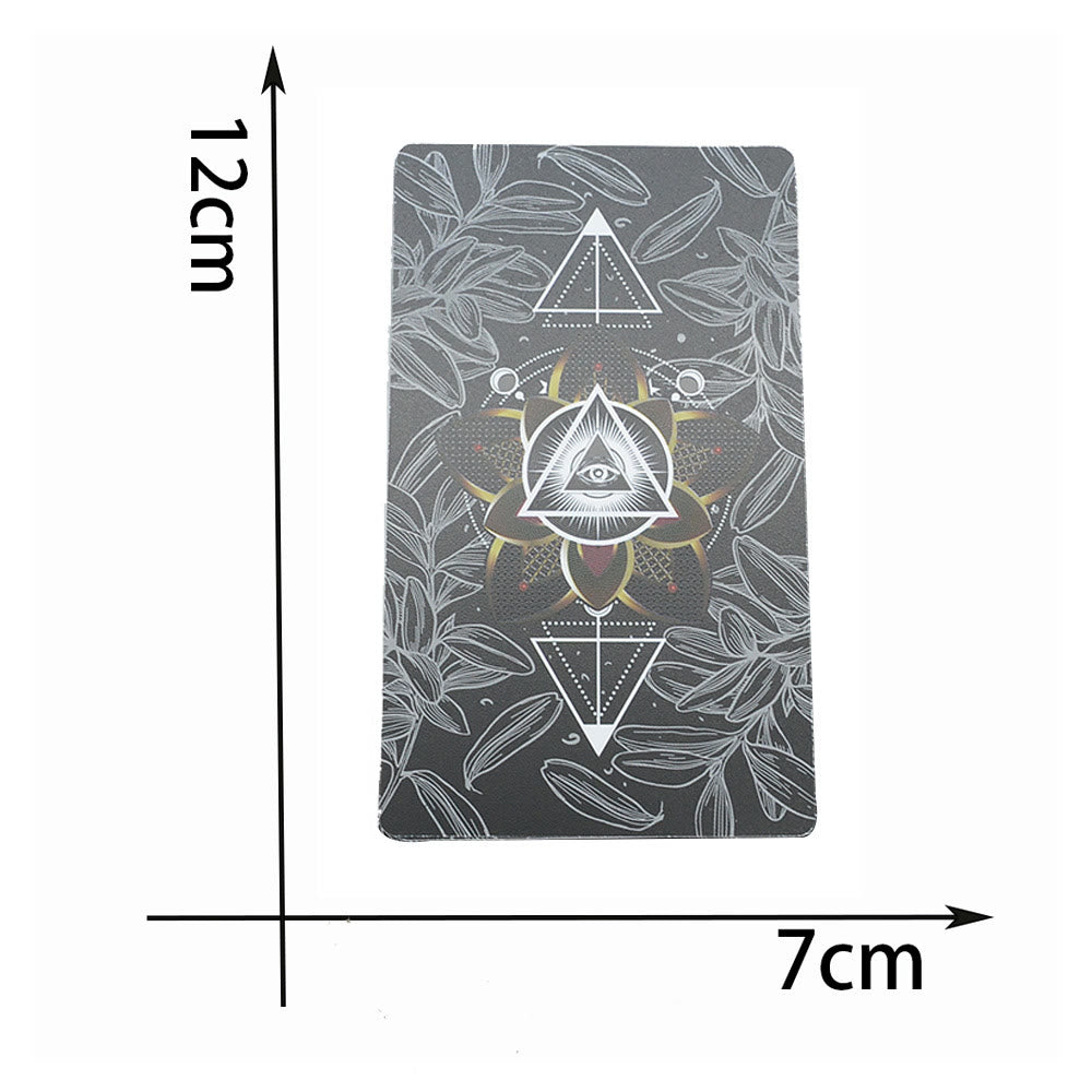 Olivenorma Black Triangle Evil Eye Tarot Deck Cards