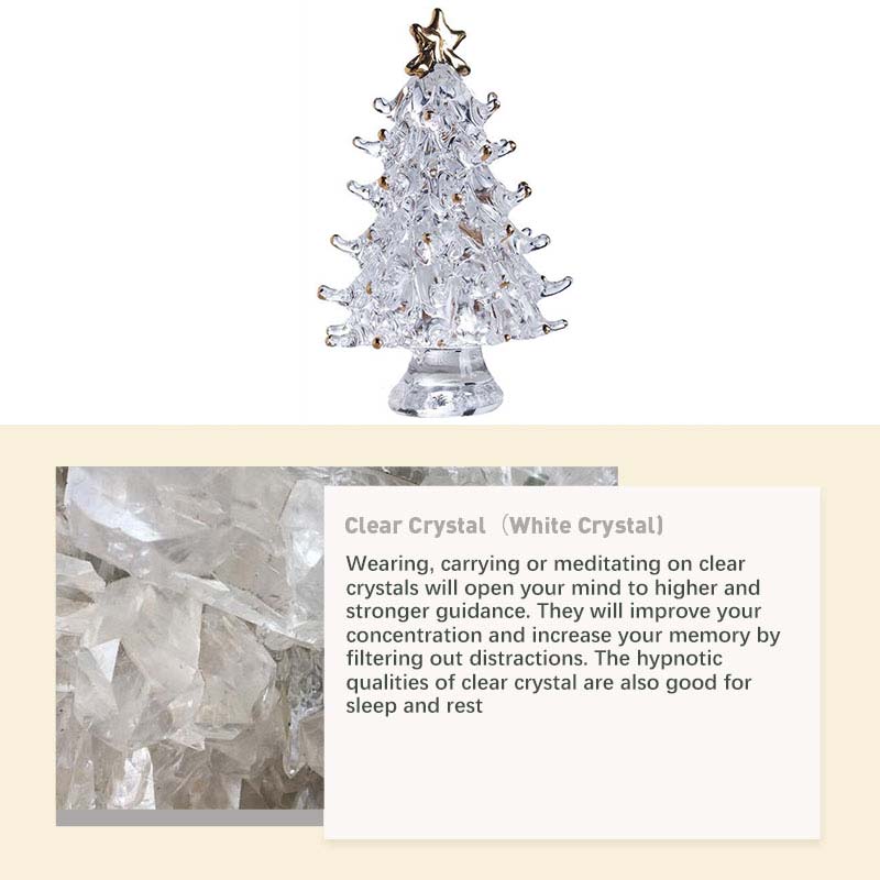 Olivenorma Christmas Tree Crystal Decoration