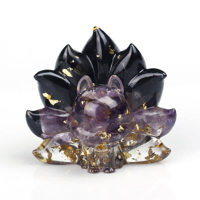 Olivenorma Nine-tailed Fox Gemstone Decoration