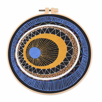 Olivenorma Evil Eye Hand Embroidery Semi Finished Material Decoration