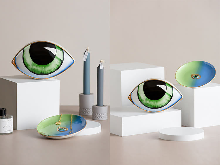 Olivenorma Big Evil Eye Ceramics Decoration