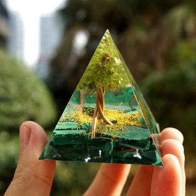 Olivenorma Tree Of Life Sacred Love Forest Orgone Pyramid