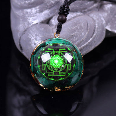 Olivenorma Malachite Calming Necklace