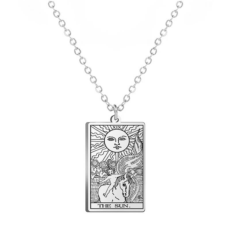 Olivenorma Stainless Steel Tarot Necklaces