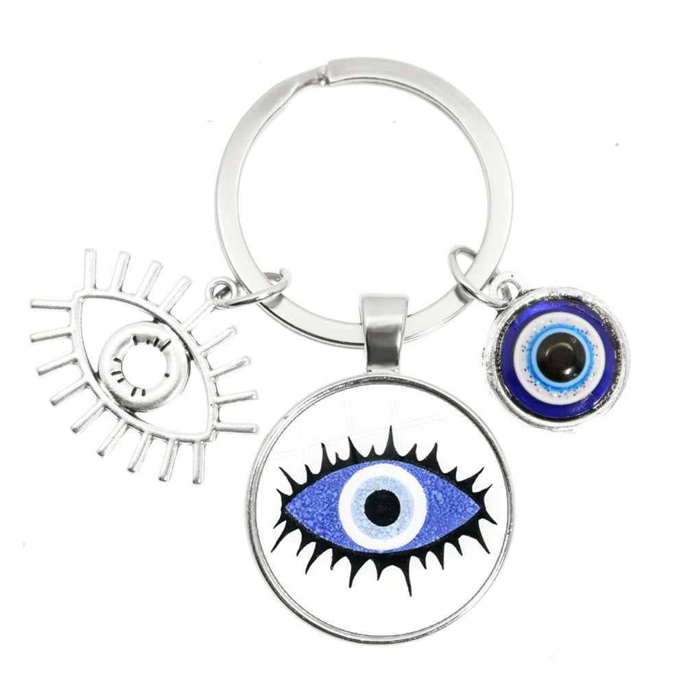 Olivenorma Blue Evil Eye Hamsa Epoxy Keychain - Evil Eye#8 - image 7