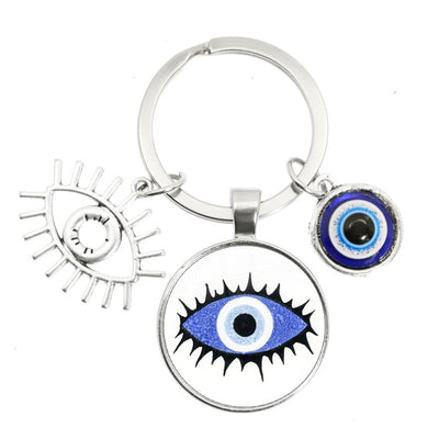 Olivenorma Blue Evil Eye Hamsa Epoxy Keychain - Evil Eye#8 - image 7