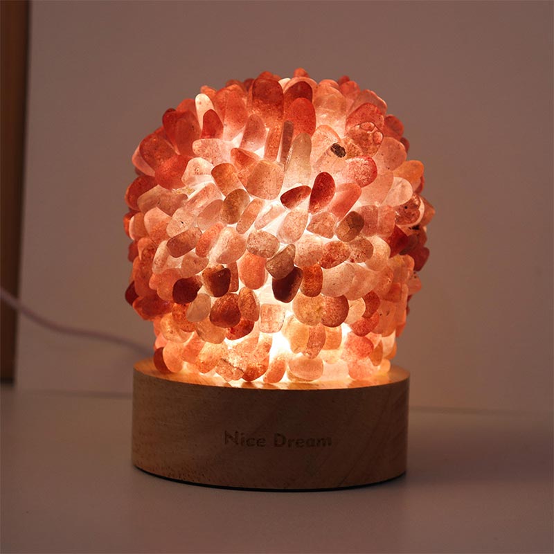 Olivenorma Christmas Crystal Stone Night Light Decoration