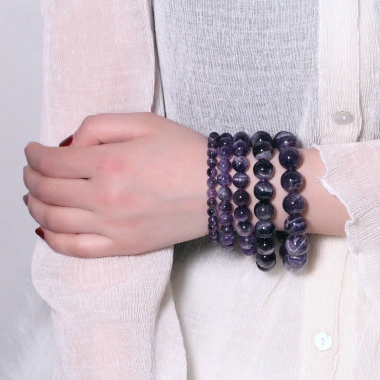 Olivenorma Amethyst Bracelet - Healing, Peace, Calmness