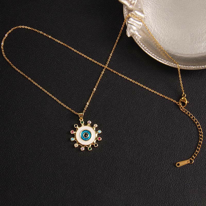 Olivenorma "Comprehensive Protection" Evil Eye Necklace