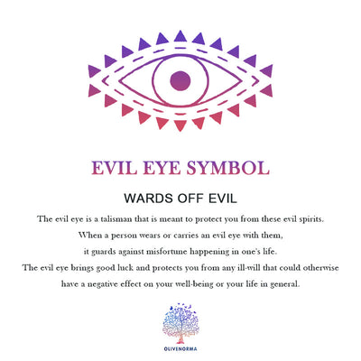 Olivenorma Blue Evil Eye Hamsa Epoxy Keychain - image 17