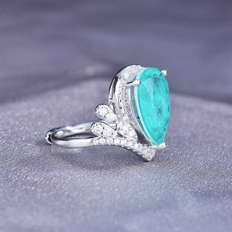 Olivenorma "Pure Love" - Paraiba Tourmaline Elegant Ring