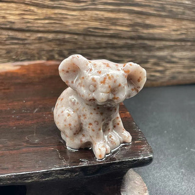 Olivenorma 1.2 Inches Carved Cute Koala Figurine Gemstone Decoration