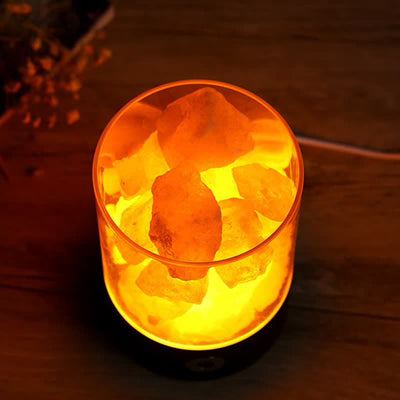 Olivenorma Natural Himalayan Pink Salt Atmosphere Lamp